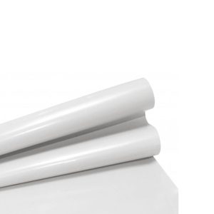 Papel lustre color blanco paquete x 100 unidades