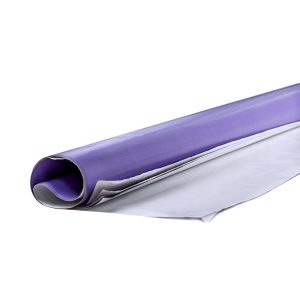 Papel lustre color lila paquete x 5 unidades