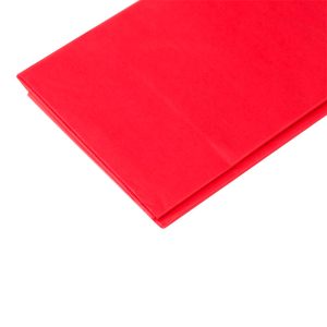 Papel seda color rojo x 24 unidades