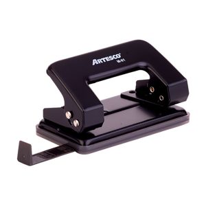 Perforador escolar m-01 11 hojas color negro Artesco