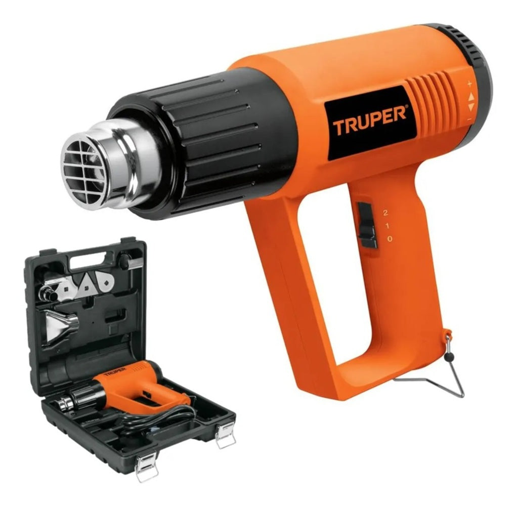 Pistola calor profesional 220V 1800W Truper