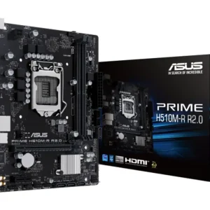 Placa Madre Asus H510m-r R2.0 (90h510m-r R2.0 ) Socket Lga 1200, Ram Ddr4 Buss 3200oc Mhz, No Tiene Slot M.2, 10ma Gen