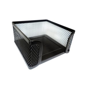 Porta taco de metal (rejilla) negro 8cm altura