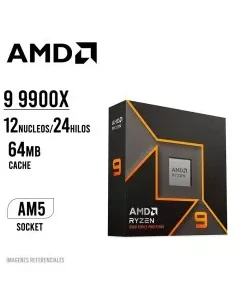 PROCESADOR AMD RYZEN 9 9900X (100-100000662WOF) 4.4GHZ - 5.6GHZ 12 NUCLEOS AM5