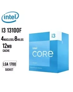PROCESADOR INTEL CORE I3-13100F 3.4GHZ-12MB ( BX8071513100F ) LGA 1700