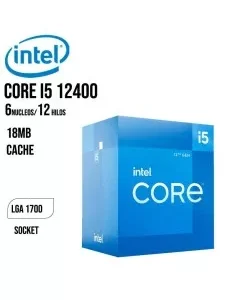 PROCESADOR INTEL CORE I5 12400 2.50HZ - 18MB ( BX8071512400 ) LGA 1700