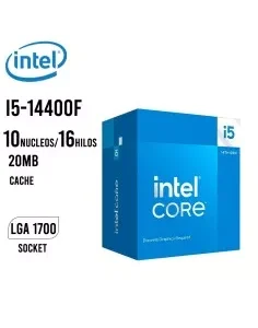 PROCESADOR INTEL CORE I5-14400F 2.50 GHZ - 20MB ( BX8071514400F ) LGA 1700