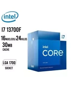PROCESADOR INTEL CORE I7-13700F 2.1GHZ-30MB ( BX8071513700F ) LGA 1700