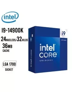 PROCESADOR INTEL CORE I9 14900K 3.2 GHZ 36MB LGA 1700 (BX8071514900K)