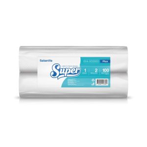 Sabanilla plus blanco 100m x2 rollos Super