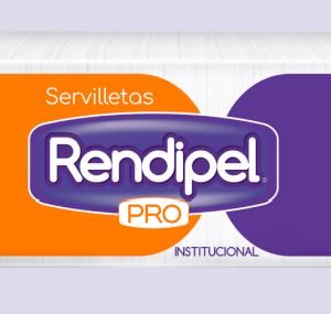 Servilleta hoja simple blanco x 1200 und Rendipel