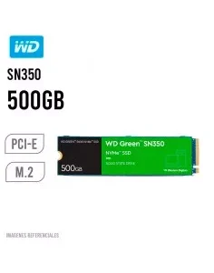 SOLIDO WESTERN DIGITAL 500GB SN350 GREEN ( WDS500G2G0C-00CDH0 ) PCIE | NVME