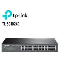 SWITCH TP-LINK (TL-SG1024D) 24 PUERTOS | 10/100/1000 MBPS