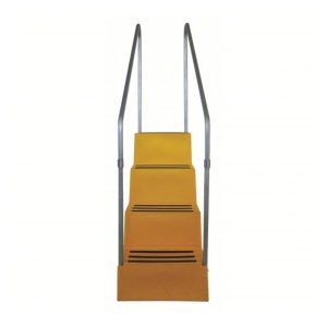 Taburete 4 escalones 500LB Amarillo DPI T445 14