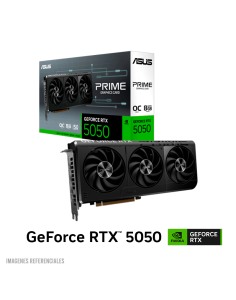 TARJETA DE VIDEO ASUS RTX 5050 8GB PRIME OC EDITION ( PRIME-RTX5050-O8G ) 128 BIT ( 90YV0N70-M0AA00 )