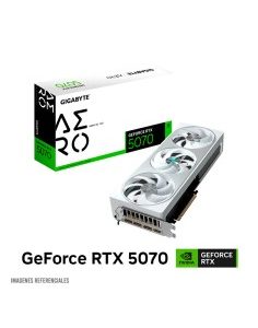 TARJETA DE VIDEO GIGABYTE GEFORCE RTX 5070 12GB AERO OC (GV-N5070AERO-OC-12GD) GDDR7