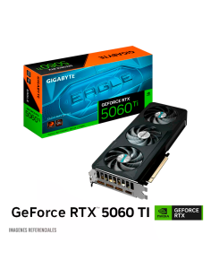 TARJETA DE VIDEO GIGABYTE GEFORTE RTX 5060 TI 16GB EAGLE MAX OC (GV-N506TEAGLEMAX OC-16GD) GDDR7|128 BIT