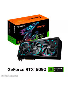 TARJETA DE VIDEO GIGABYTE RTX 5090 32GB GDDR7 AORUS MASTER ( 9VN5090AM-00-G10 ) 512 BIT