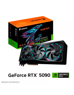 TARJETA DE VIDEO GIGABYTE RTX 5090 32GB GDDR7 AORUS MASTER ( 9VN5090AM-00-G10 ) 512 BIT