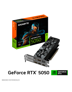 TARJETA DE VIDEO GIGABYTE RTX5050 8GB LOW PROFILE 128 BIT GDDR6 ( GV-N5050OC-8GL )