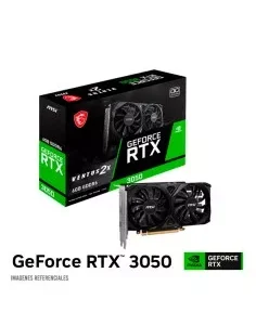 TARJETA DE VIDEO MSI GEFORCE NVIDIA RTX 3050 VENTUS 2X 6GB OC GDDR6 (912-V812-016) 96 BITS