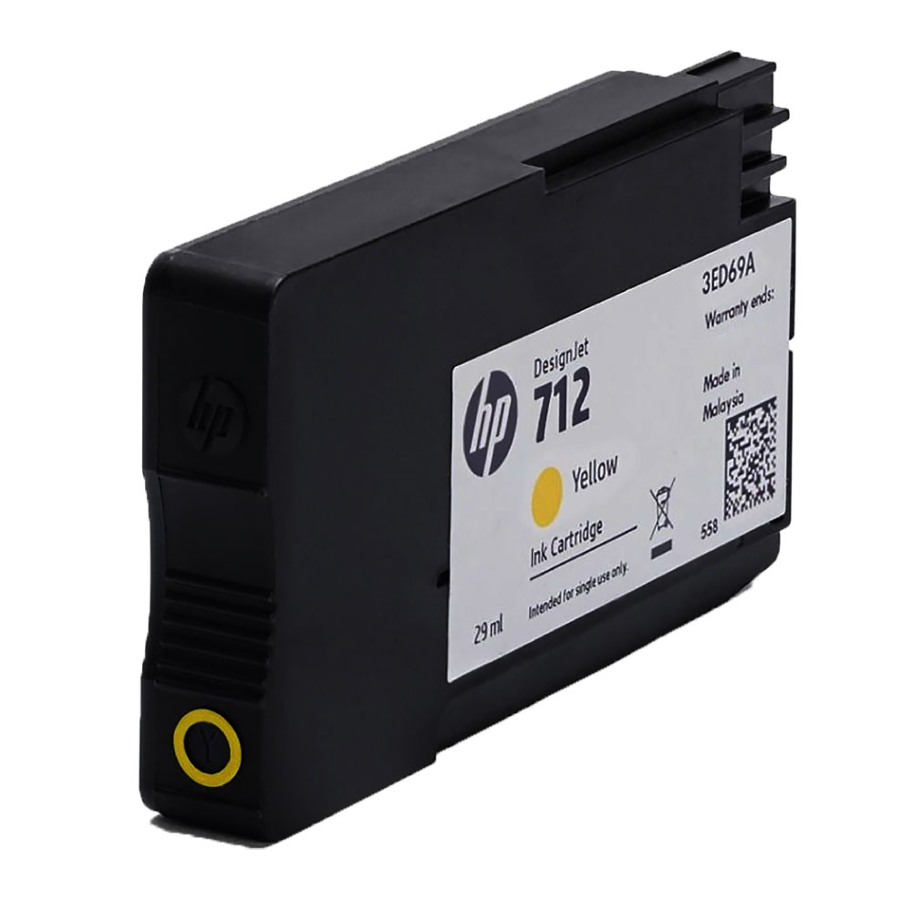 Tinta Hp 3ED69A (712A) 29Ml Yellow Original | Dataplus