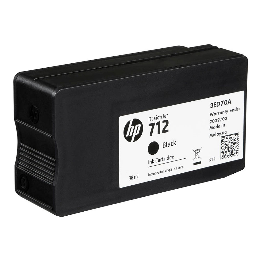 Tinta Hp 3ED70A (712A) 38Ml Black Original | Dataplus