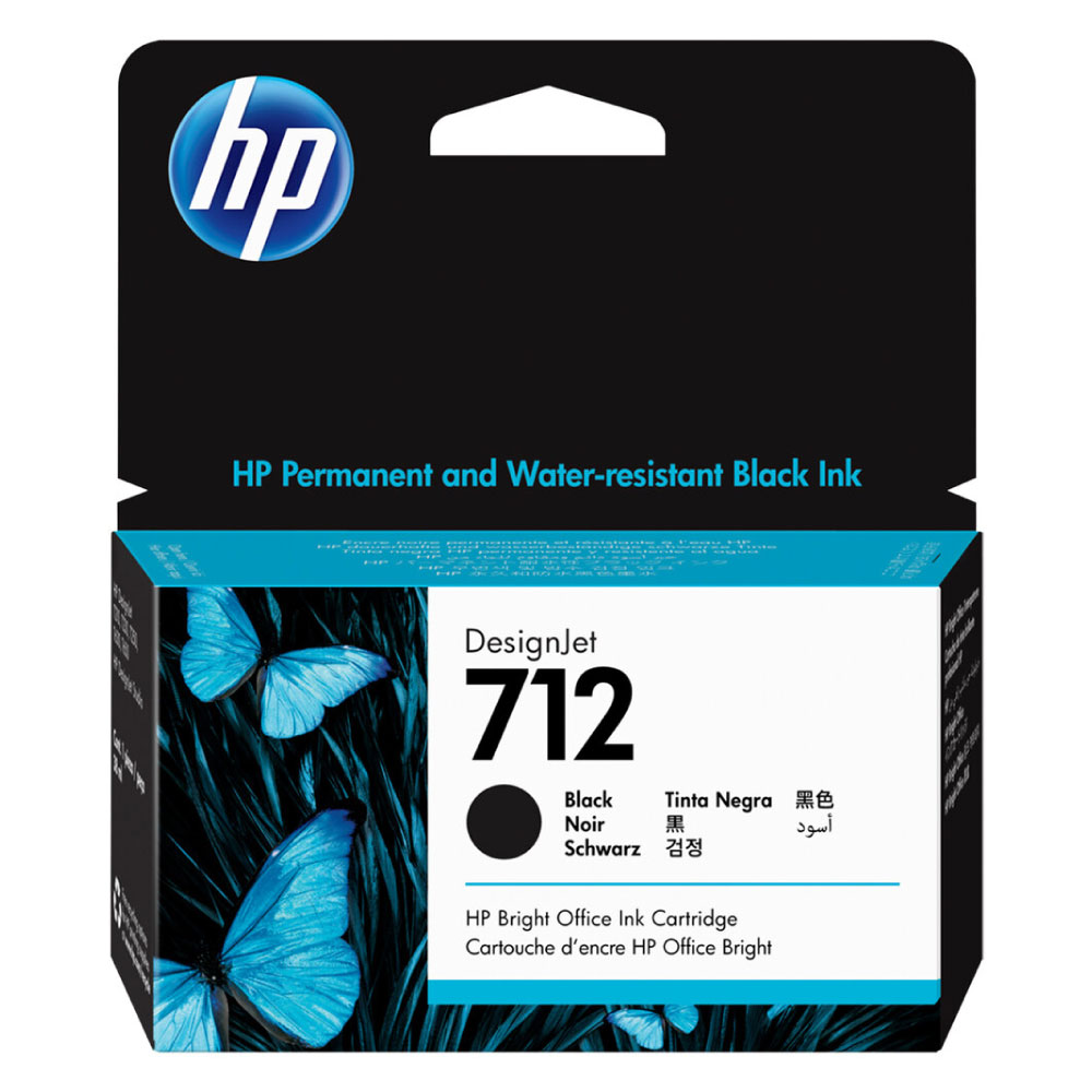 Tinta Hp 3ED70A (712A) 38Ml Black Original | Dataplus