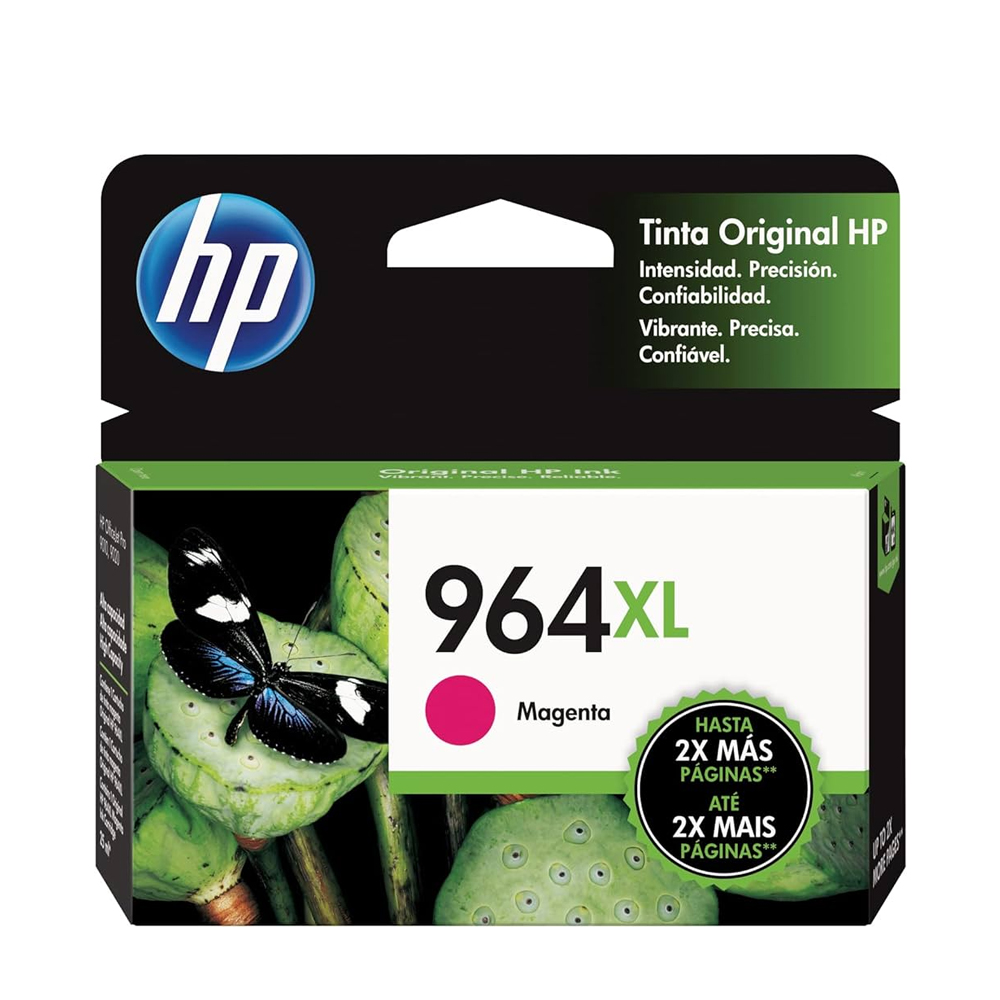 Tinta Hp 3Ja55Al (964Xl) Magenta (Ojp 9010) 1,600 Pgs | Dataplus
