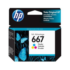 Tinta Hp 3Ym78Al (667) Tricolor (Dj 2775 / 4175) | Dataplus