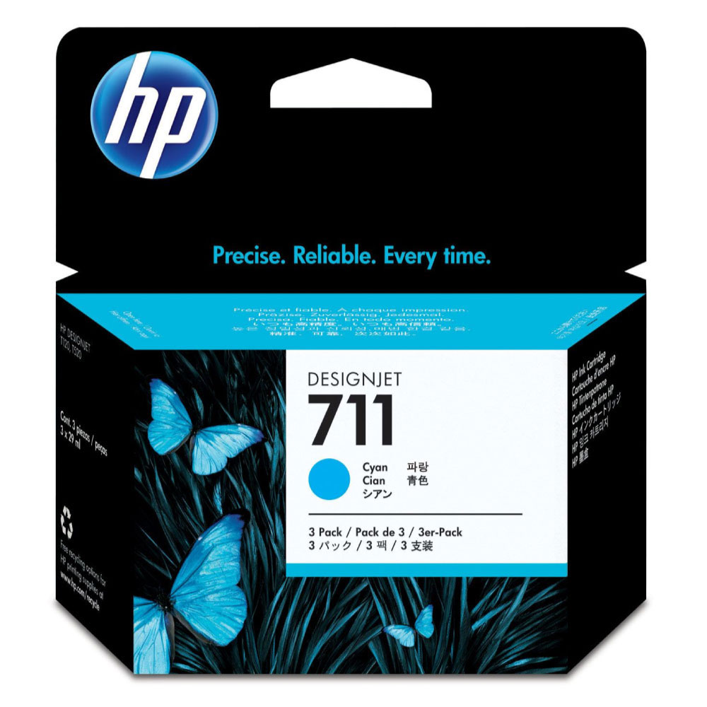 Tinta HP (711) CZ134A Cyan Original | Dataplus