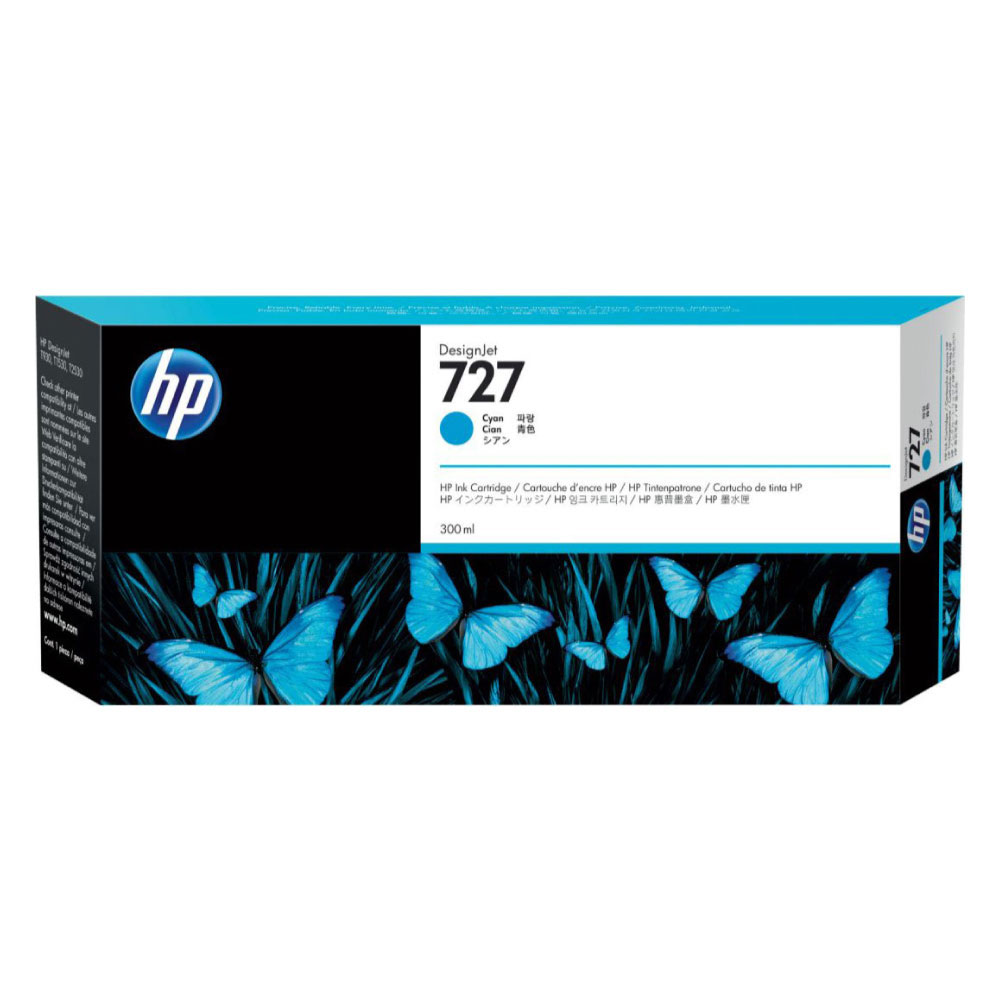 Tinta HP (727) F9J76A Cyan Original | Dataplus