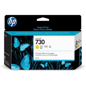 Tinta HP (730) P2V64A Yellow Original | Dataplus