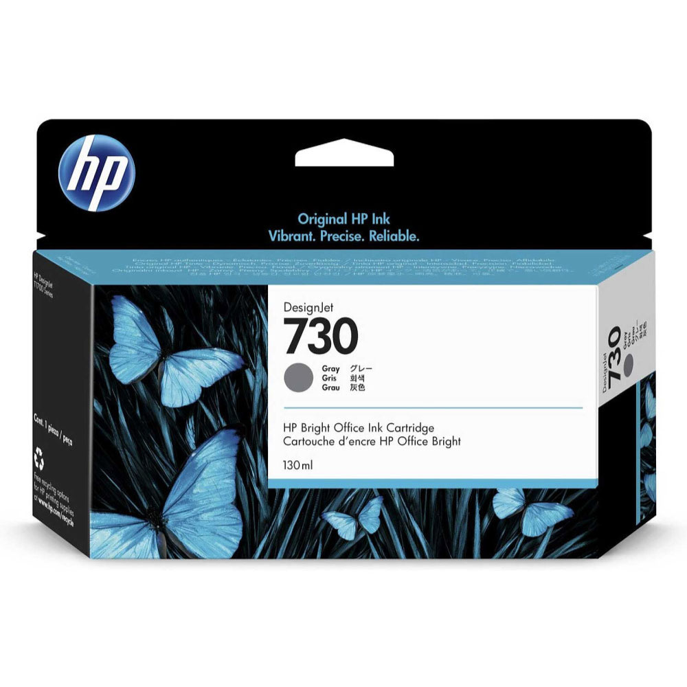 Tinta HP (730) P2V66A Gray Original | Dataplus