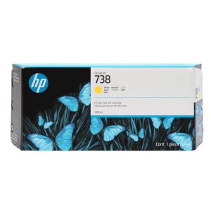 Tinta HP (738) 676M8A Yellow 300ml Original | Dataplus