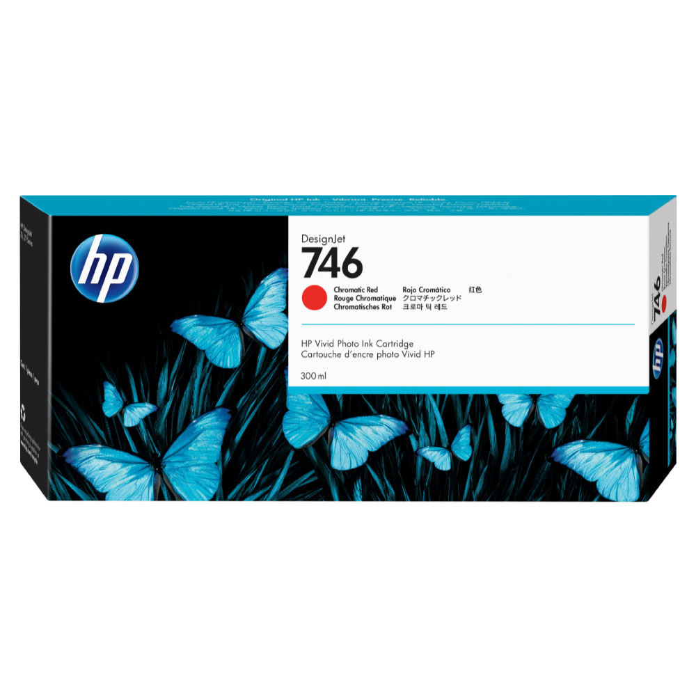 Tinta HP (746) P2V81A Chromatic RED Original | Dataplus