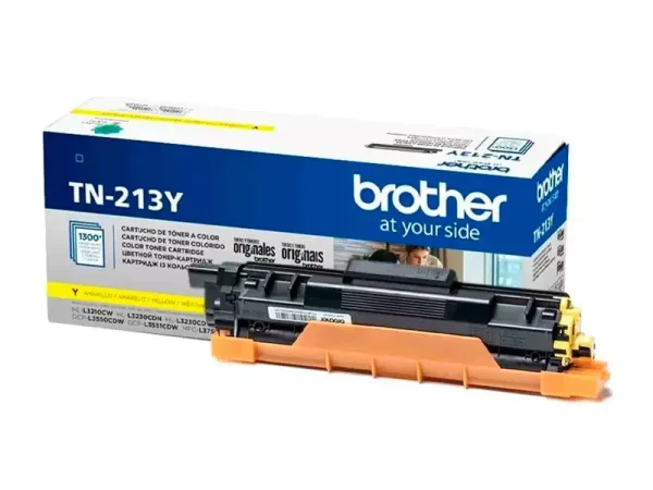 Toner Brother TN-213Y Yellow 1.3K Pag. para HL-3270, L3551 y L3750