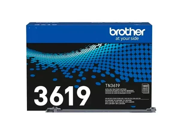 Toner Brother TN-3619 18K pag. para DCPL5660DN, MFCL6915DW, HLL5210DN y 6415DW