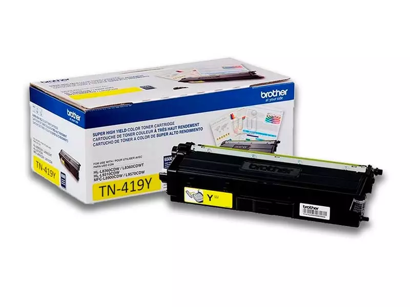 Toner Brother TN-419Y Yellow 3K pag. para L8900CDW