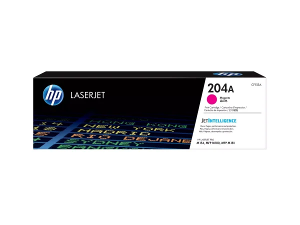 TONER HP 204A MAGENTA (CF513A) LASERJET M154/M180/M181 900 PAG.