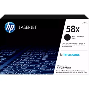 TONER HP 58X NEGRO (CF258X) LASERJET M404/M428 10.000 PG