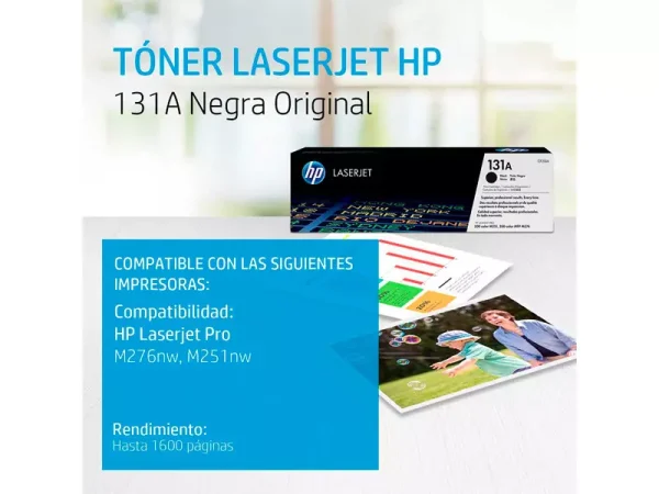 TONER HP CF210A P/LJ 131A M276NW BLACK (131A) (copia)