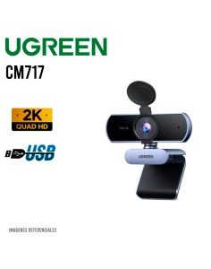 USB WEBCAM FULL HD UGREEN CM717 (25442) 2K 30FPS 360 AUTOMATIC FOCUS